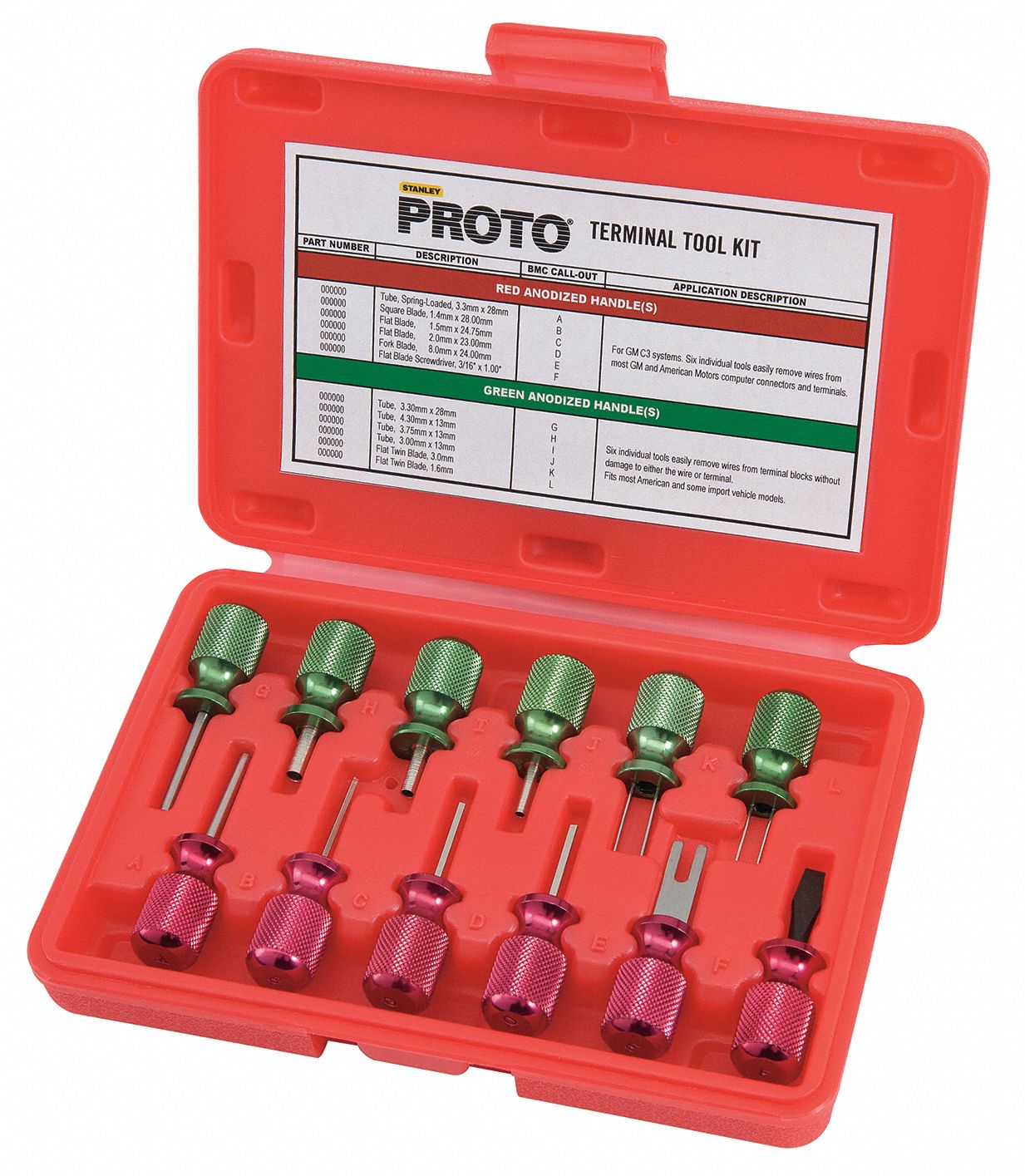 KS Tools 140.2560 Hole Punch Set for Ford Distance Sensors PDC 30 Pieces
