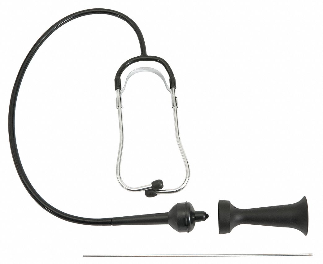 PROTO, 14 15/16 in Lg, 7 11/16 in Wd, Mechanics Stethoscope 6RKV0