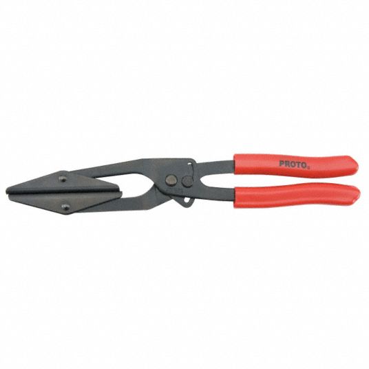 2 1/2 in Jaw Lg, 13 3/4 in Overall Lg, Auto Pinch Off Plier 6RKW0