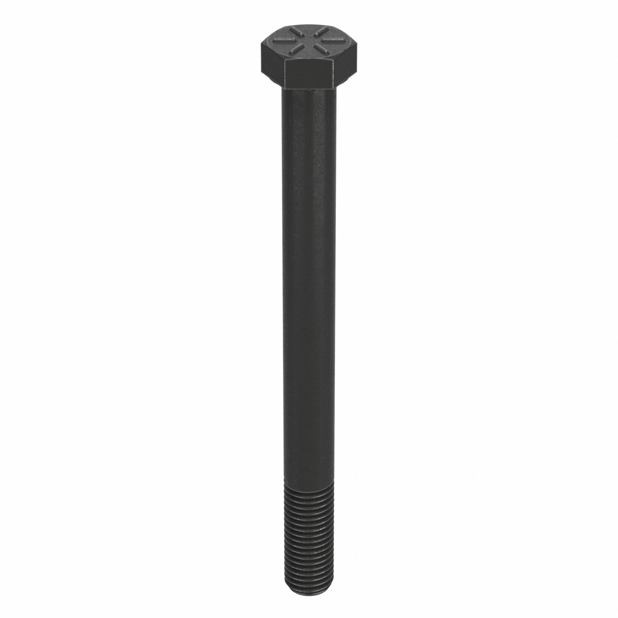 HEX HEAD CAP SCREW, STEEL, GRADE 8, BLACK OXIDE, ¾"-10, COARSE, 7 IN L, INCH