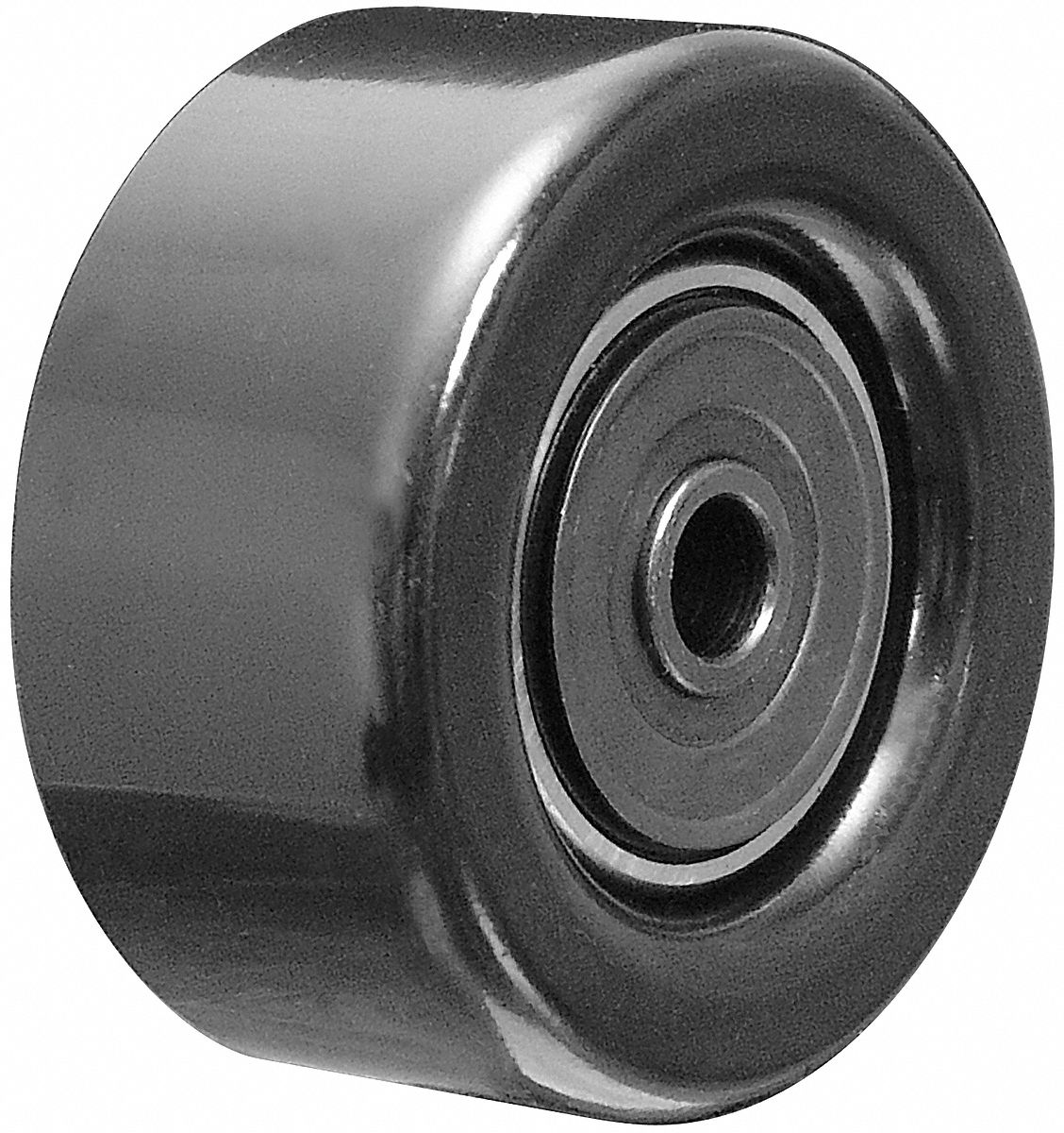 Idler Pulley: Idler Pulley, 89169, Serpentine, Flat, Flangeless Flange, Light Duty, Steel