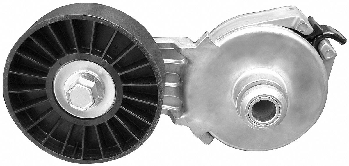 Belt Tensioner: Self-Adjusting Belt Tensioner, 89202, 1 Pulleys, 3 1/2 in Outside Dia