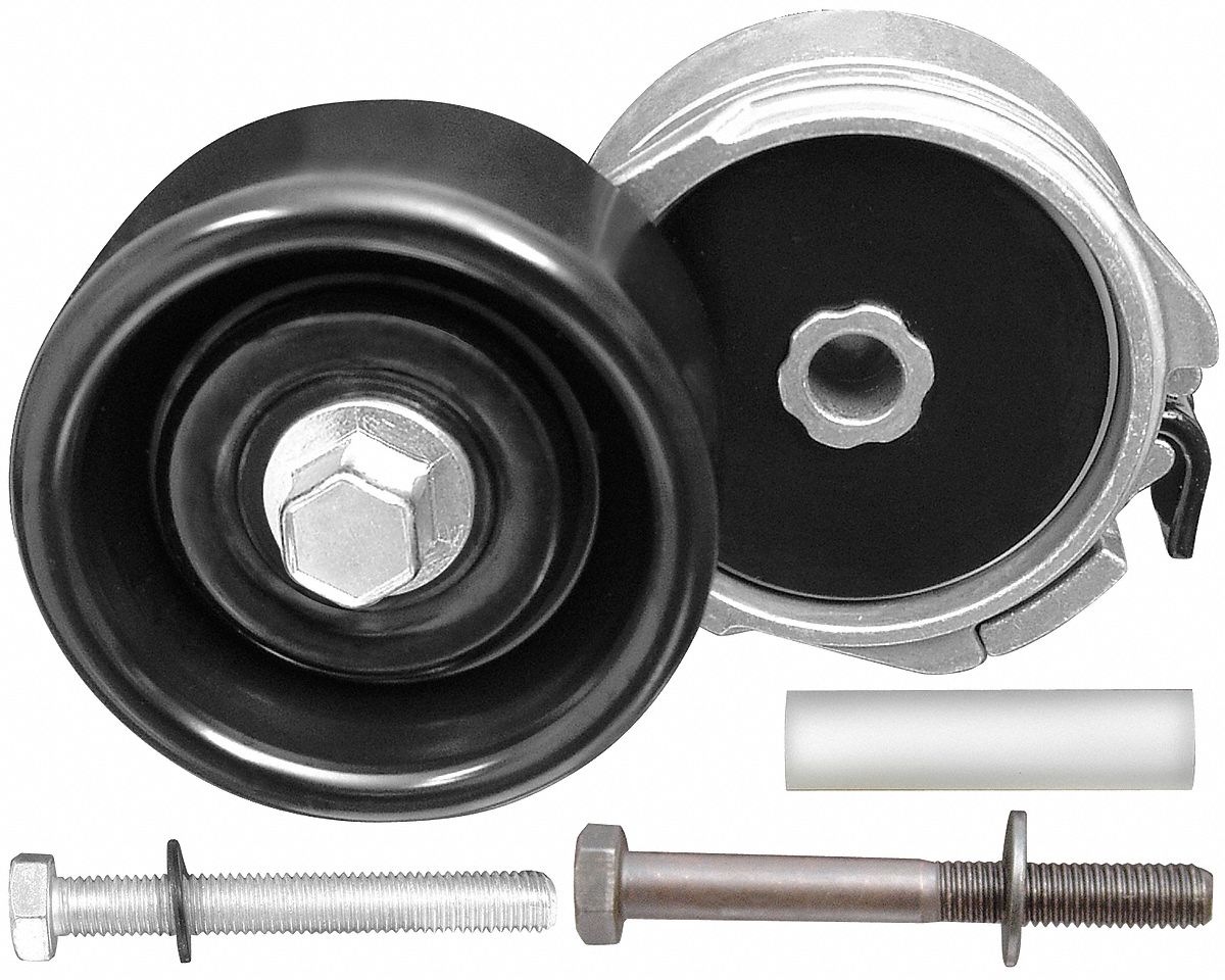 Belt Tensioner: Self-Adjusting Belt Tensioner, 89233, 1 Pulleys, 3 in Outside Dia