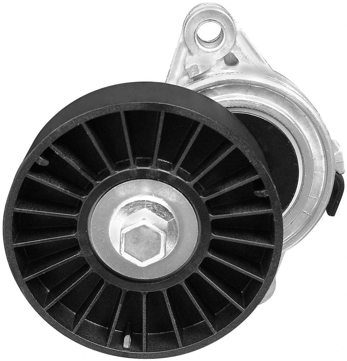 Belt Tensioner: Self-Adjusting Belt Tensioner, 89240, 1 Pulleys, 3 1/2 in Outside Dia