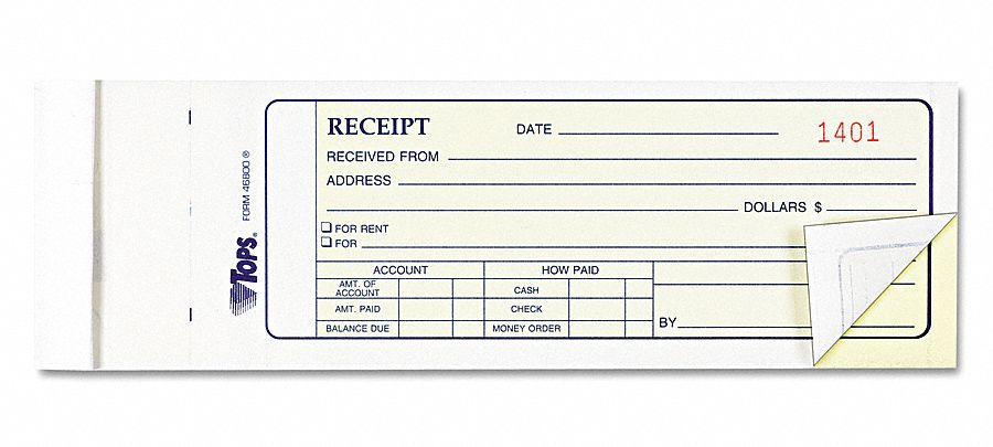 Receipt Book