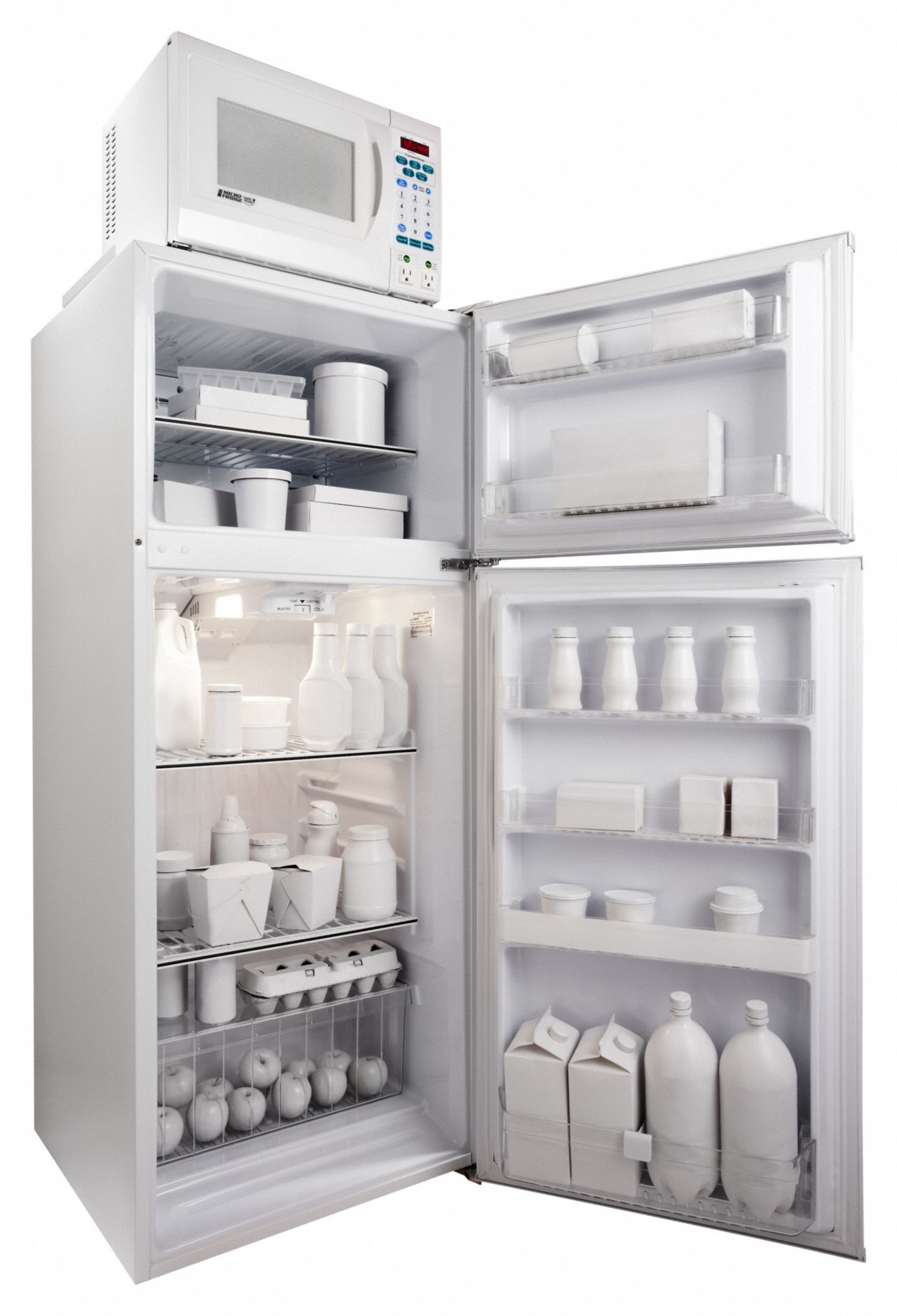 MICROFRIDGE Refrigerator, Freezer and Microwave 7.9 cu ft Refrigerator