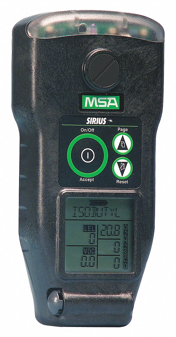 MultiGas Detector, 4 Gas, Detects Oxygen, Carbon Monoxide, Hydrogen