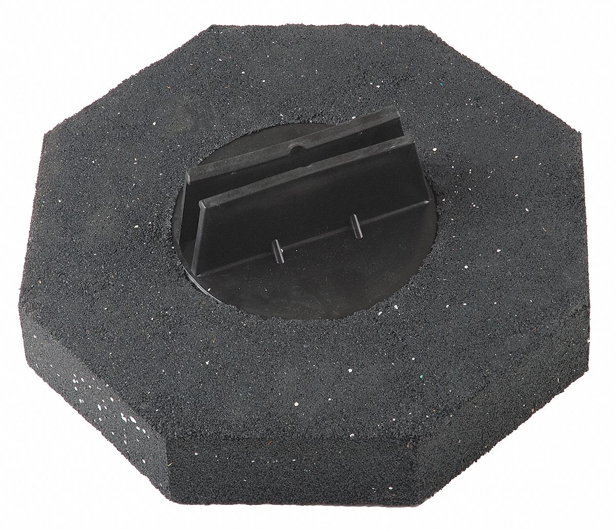 Barricade Weight Black 16 Length 16 Width 3 Height 16 Lb Weight Polypropylene Rubber