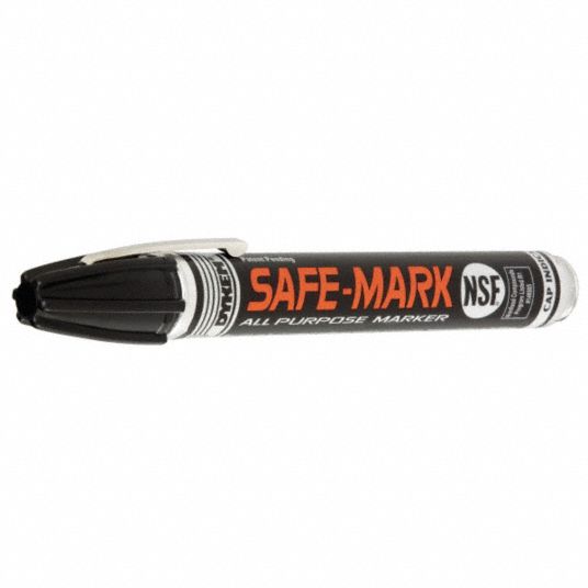 Dykem Tuffguy Black markers (medium Tip) 1 ea. - Kara Company, Inc.