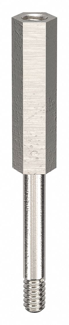 Standoff: #4-40 Thrd Sz, 3/4 in Lg, 3/4 in Body Lg, 3/16 in Thread Lg, 3/16 in Hex Wd, Aluminum
