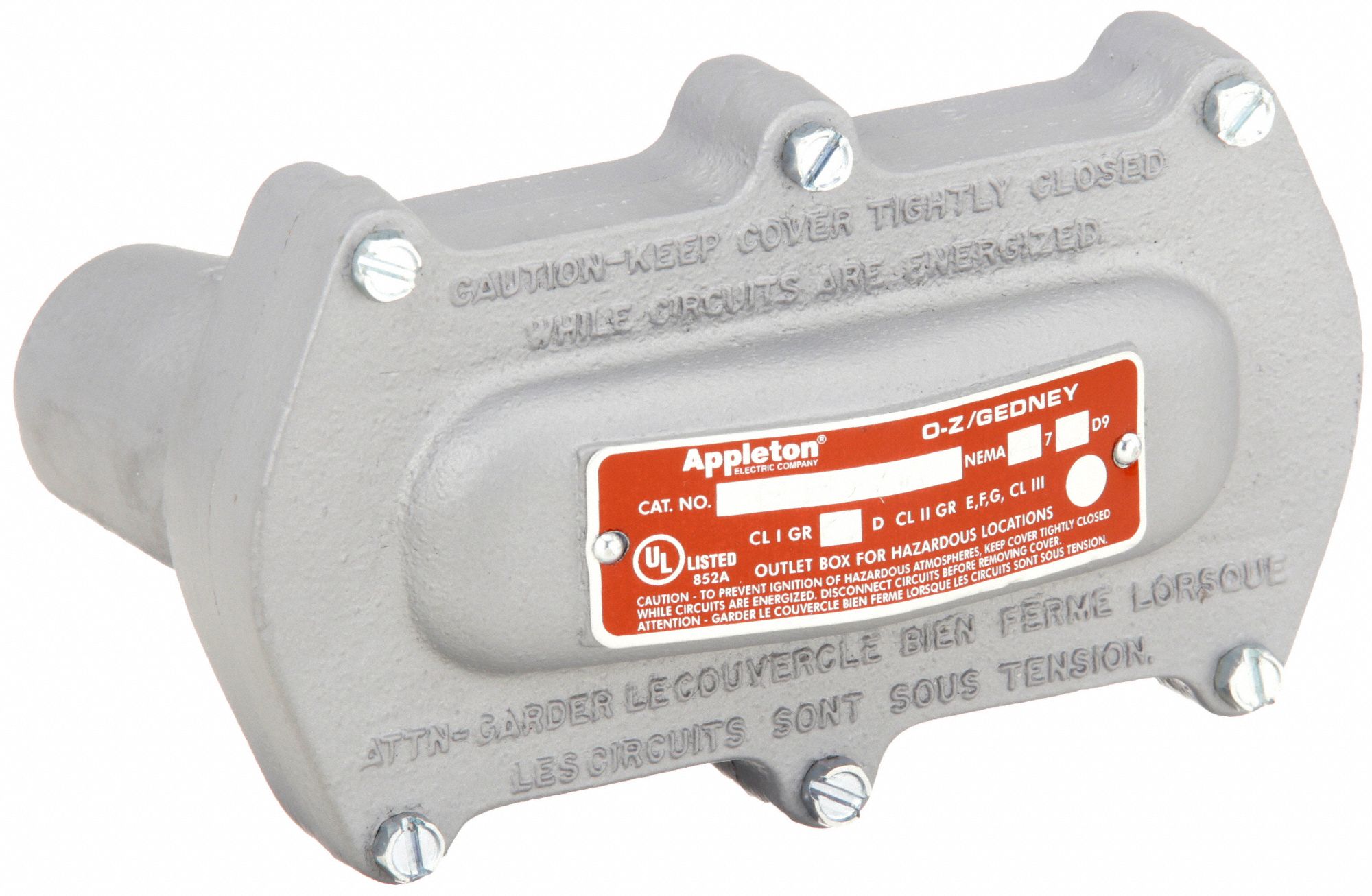 Pulling Elbow: Aluminum, Electroplated/Powder Coated, 1 1/4 in Trade Size, Female to Female, NPT