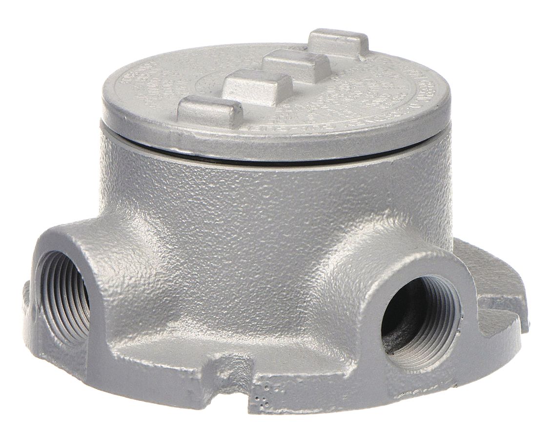 Conduit Outlet Body, L, 1/2 In.