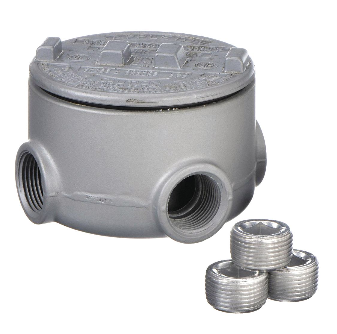 Conduit Outlet Body: Aluminum, GRU, 1 in Trade Size, XAT Body, 17.5 cu in Body Capacity