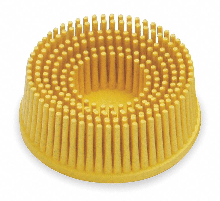 BRISTLE DISC,1 IN DIA X 5/8 IN L,PK20