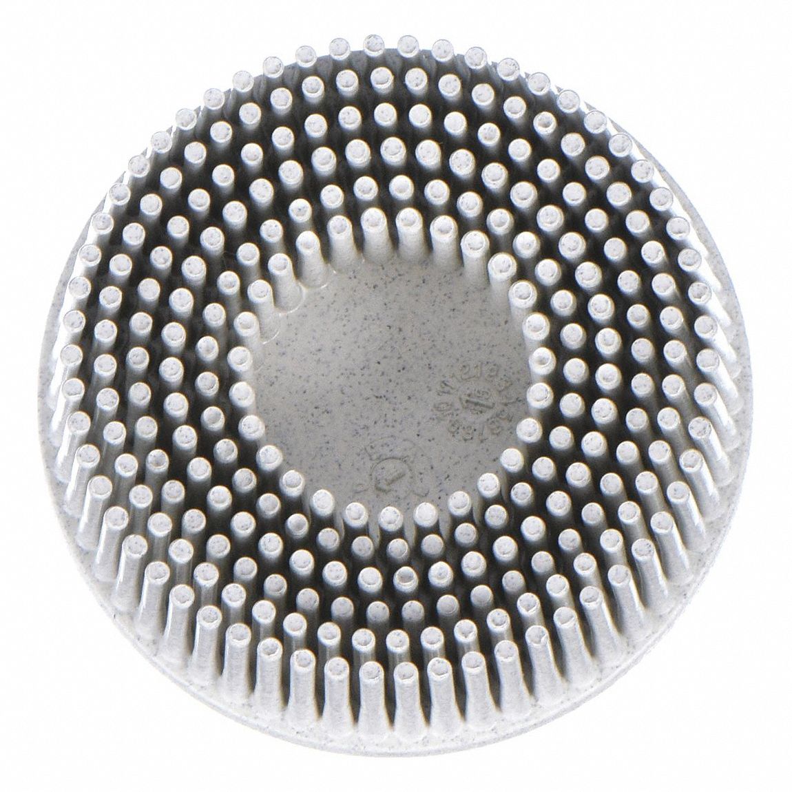 TAPERED BRISTLE DISC, 2 IN BRUSH DIAMETER, TR, CERAMIC, P120 GRIT