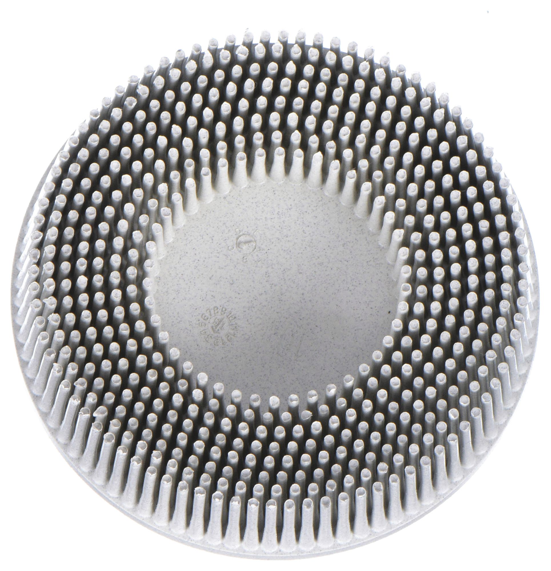TAPERED BRISTLE DISC, 3 IN BRUSH DIAMETER, TR, CERAMIC, P120 GRIT