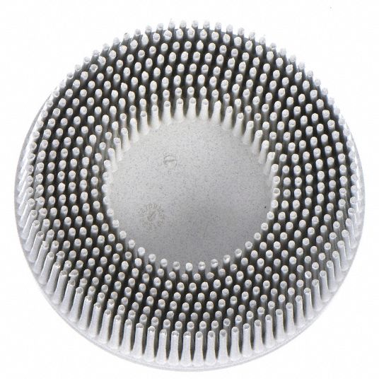 SCOTCHBRITE, 3 in Brush Dia, TR, Tapered Bristle Disc 6RX8161500132222 Grainger