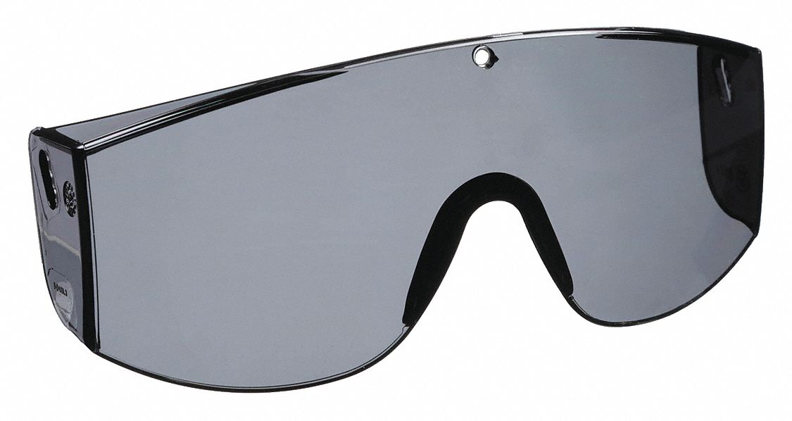 HONEYWELL UVEX, Gray, Scratch-Resistant, Replacement Lens - 6T279