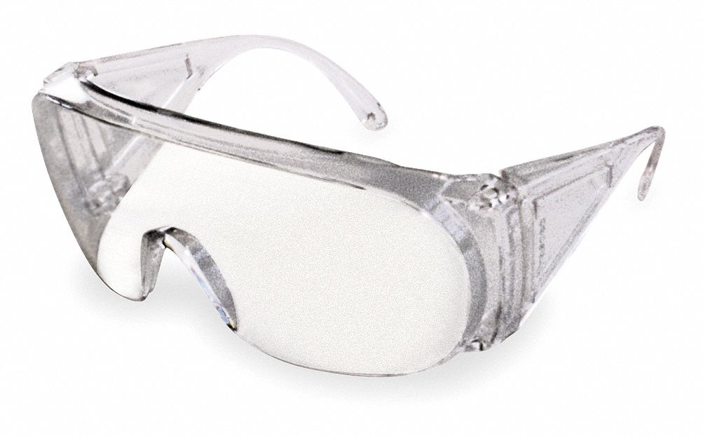 LUNETTES DE SÉCURITÉ, MONTURE INTÉGRALE, ENVELOPPANTE, POLYCARBONATE, TRNSP, M, UNISEXE