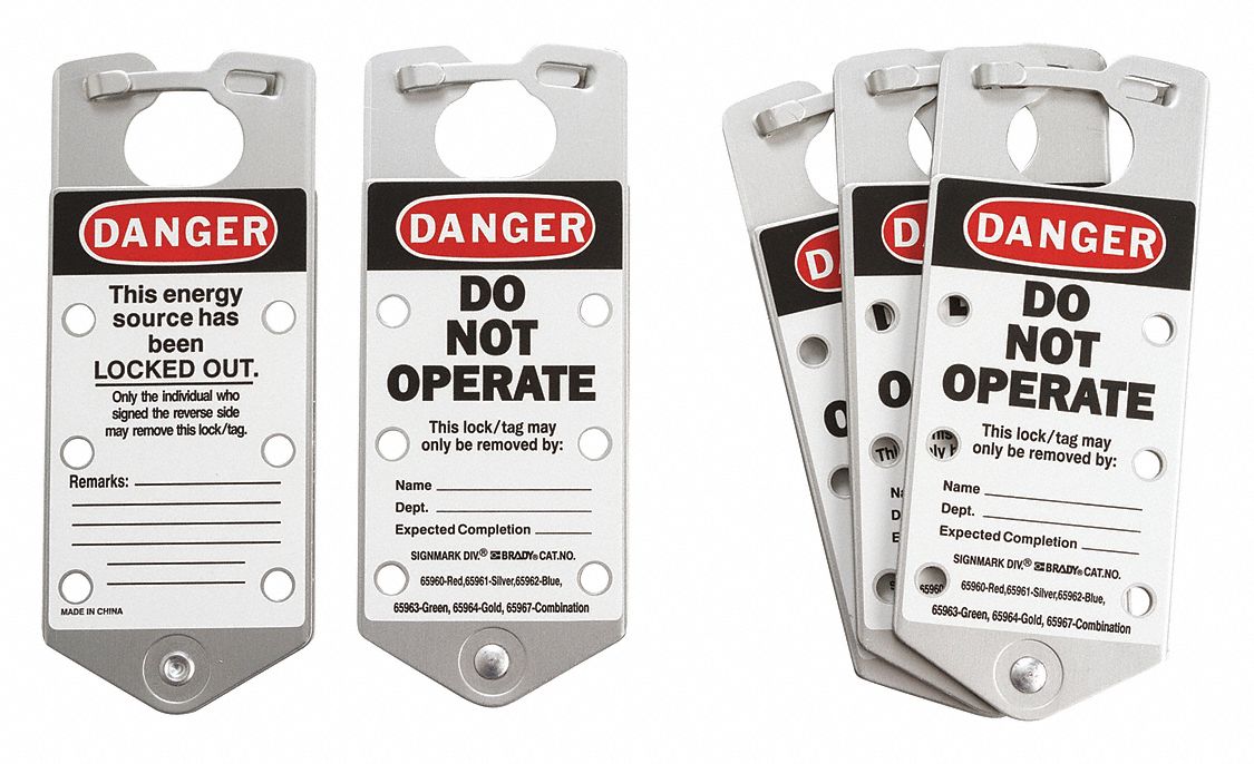 Labeled Lockout Hasp Snap-On 6 Lock PK5