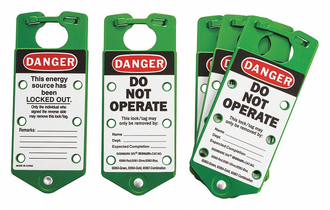 Labeled Lockout Hasp Snap-On 6 Lock PK5