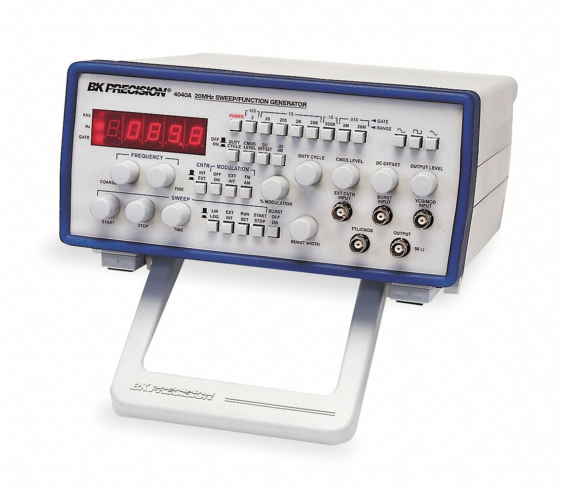 B&K PRECISION Generator, Function 6T5074040A Grainger