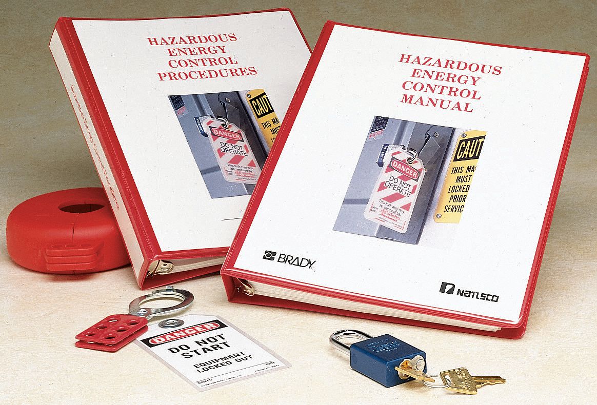 BRADY Lockout Training Manual With Procedures 6T82665558 Grainger