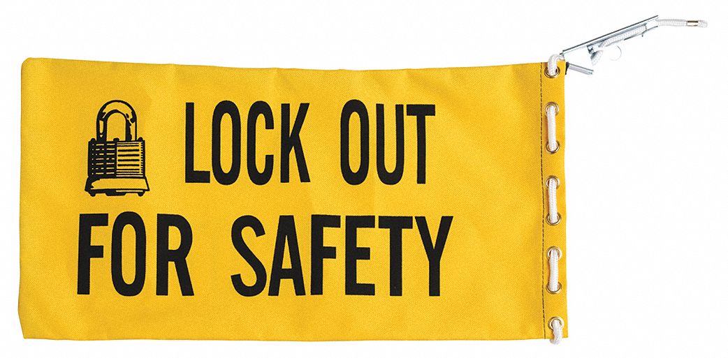 Lockout Bag: No Padlocks, Drawstring Bag