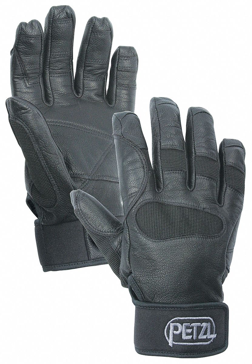 Rappelling Glove, Black, L, PR