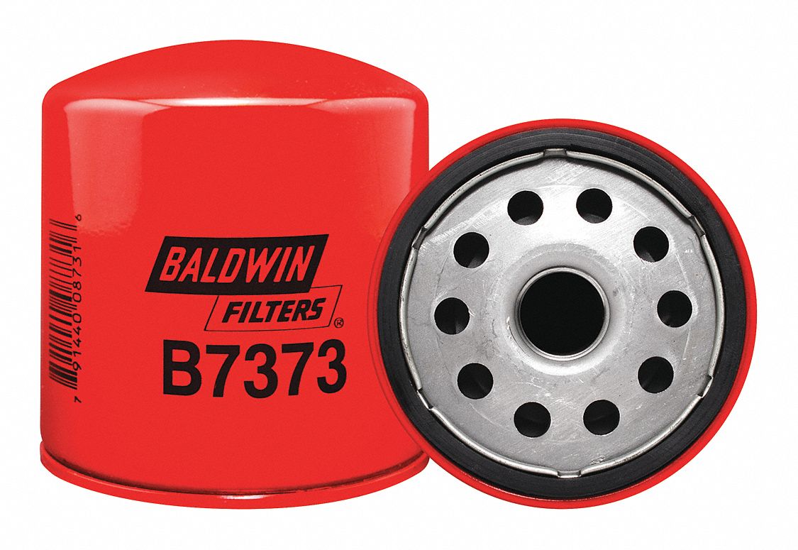 Oil Filter: 1-12 Thread Size, 4 3/4 in Overall Ht, 4 1/4 in Outside Dia, Oil