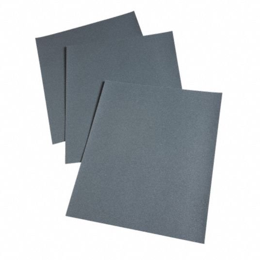 3m Sanding Sheet 100 Grit Silicon Carbide 11 In Length 9 In Width Fine 6tf96 02017 Grainger