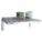 T-BAR WALL SHELF, 60 IN X 20 IN X 13 IN, 60 IN X 20 IN, 500 LB LOAD CAPACITY, ALUMINUM