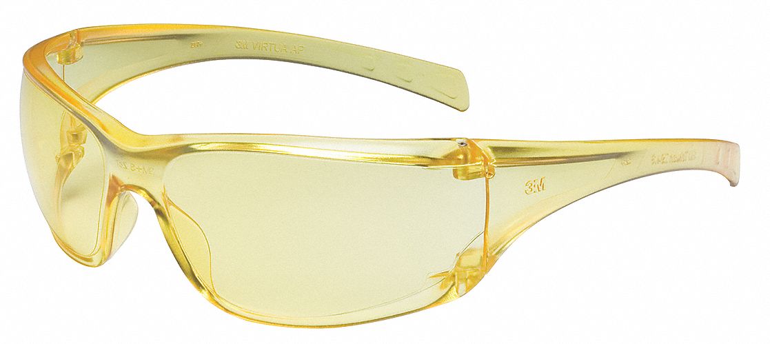 SafetyGlasses Amber ScratchResistant