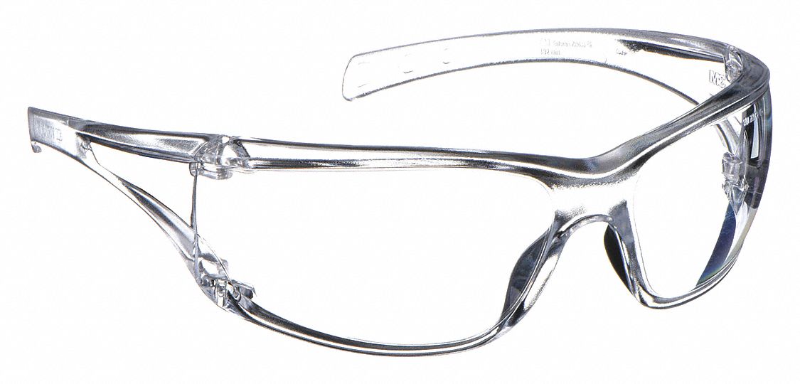 Safety Glasses: Clear Lens, Frameless, Anti-Fog, Clear Frame, AP Series