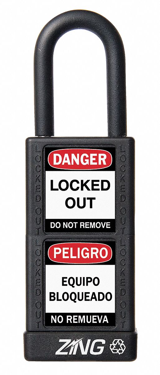 その他 AHORiSM ZING, Keyed Alike, Aluminum, Lockout Padlock - 6TMH8|7077