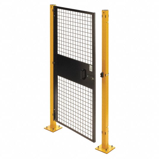 VELOX, 66 in x 34 in, Hinged Door, WeldedWire Machine Guard Door