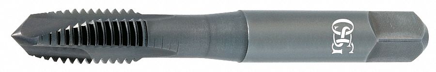 Spiral Point Tap: 3/4"-16 Thread Size, 1 3/16 in Thread Lg, 4 1/4 in Overall Lg, Plug, 4 Flutes