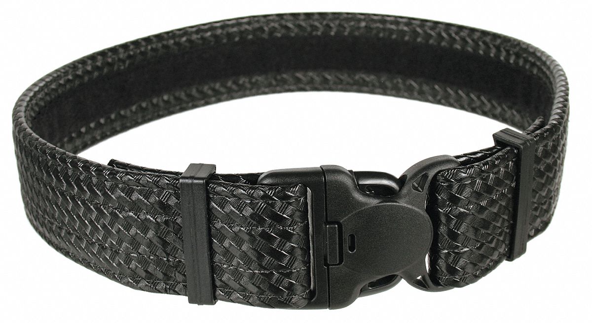 BLACKHAWK Duty Belt With Loop, Nylon Web, Black, Width: 2 in, Size ...