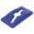 ALL-PURPOSE RECYCLING TOP,POLY,BLUE