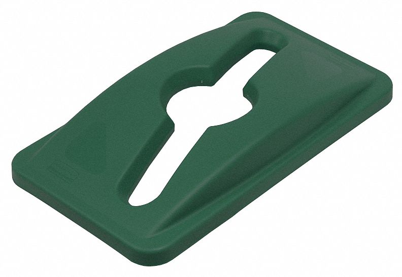 6TUA4 - All-Purpose Recycling Top Poly Green