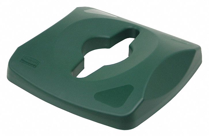 6TUA6 - All-Purpose Recycling Top Poly Green