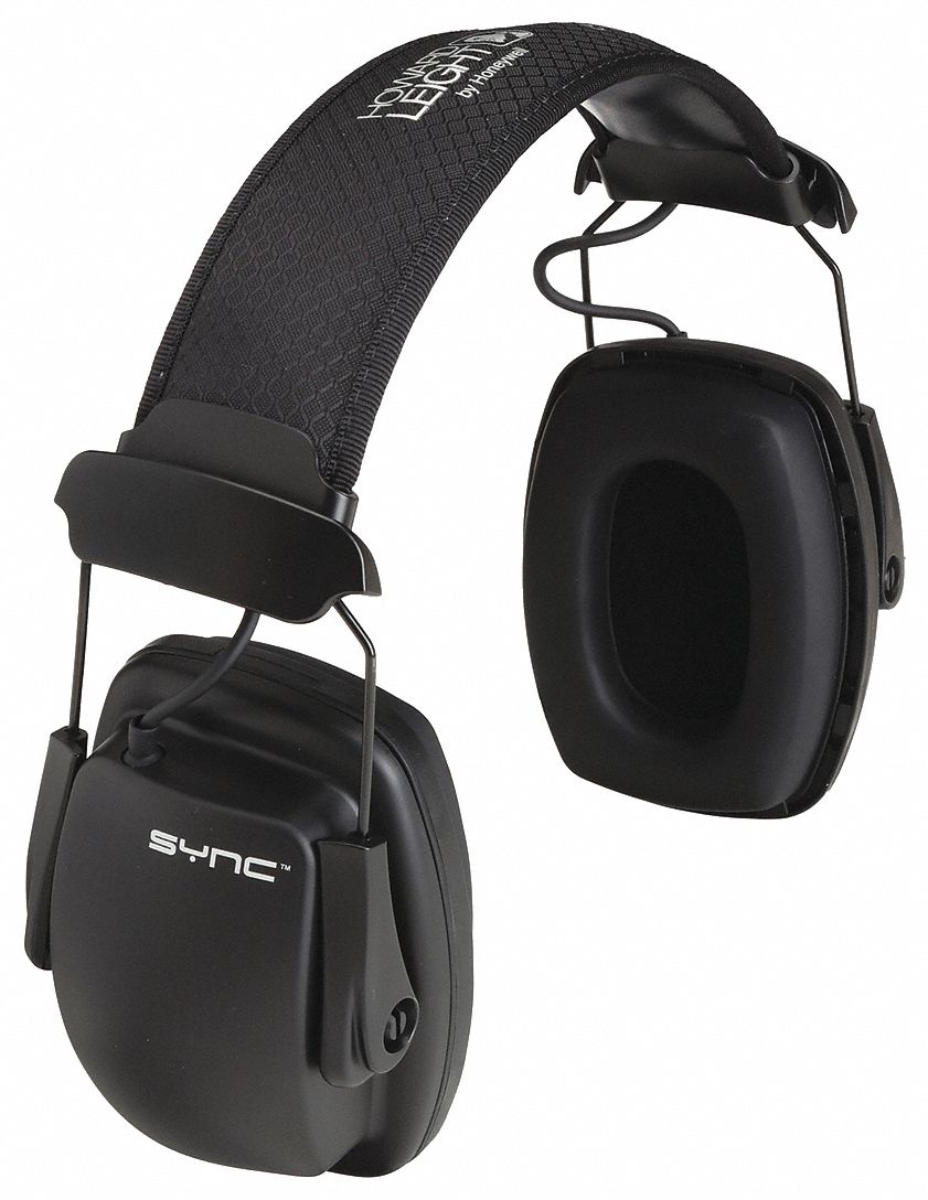 OREILLETTES ÉLECTRONIQUES, AU DESSUS LA TÊTE, RIGIDES, PP/PVC, 25 DB, CANADA CLASSE L, TAILLE UNIQUE