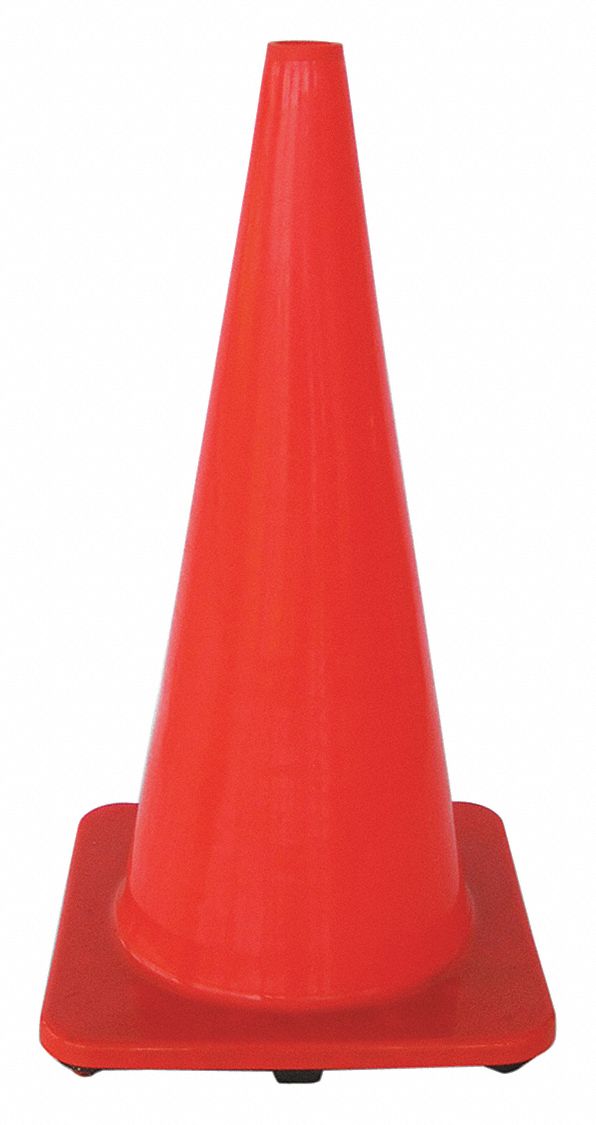 GRAINGER APPROVED Traffic Cone, 28