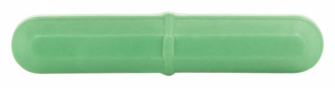 Stirring Bar: Octagon, Alnico, 51 mm Overall Lg, 9.5 mm Dia, Autoclavable, Green