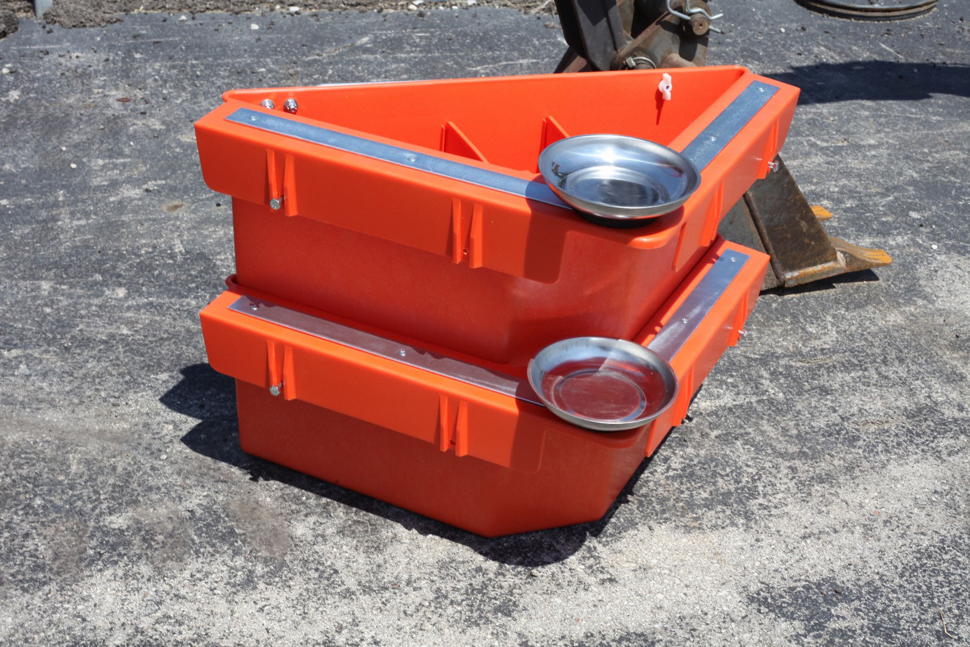 AERIAL TOOL BIN Tool Organizer, Orange 6TWA4ATB1312 Grainger