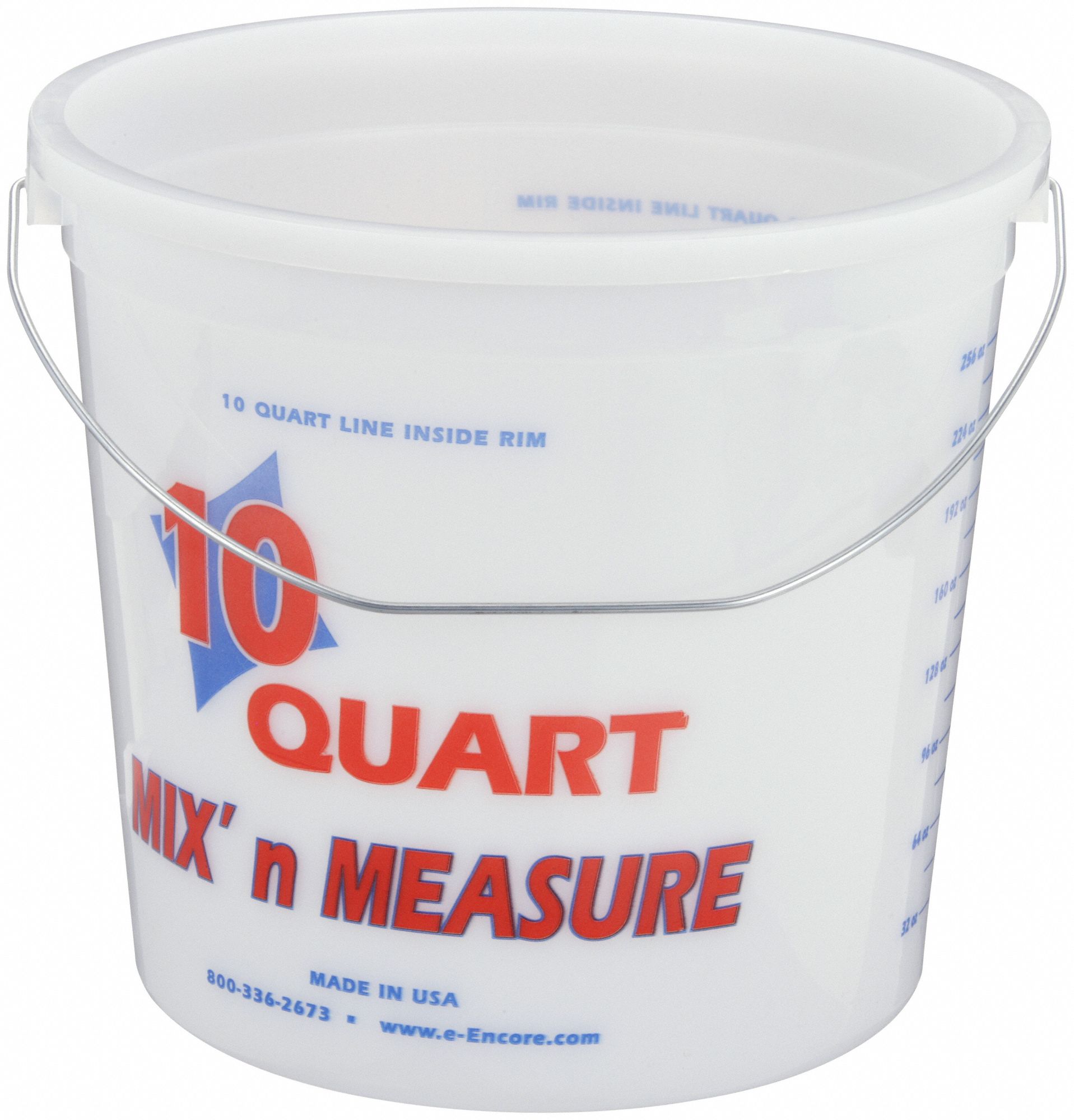 PAINT PAIL,10 QT,HI DENSITY POLYETHYLENE