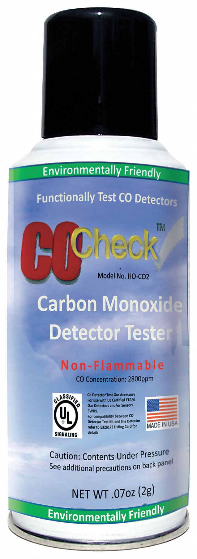 6TWH5 - Carbon Monoxide Detector Tester Aerosol