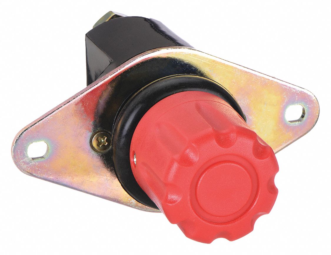 BATTERY ISOLATOR SWITCH PUSH BUTTON