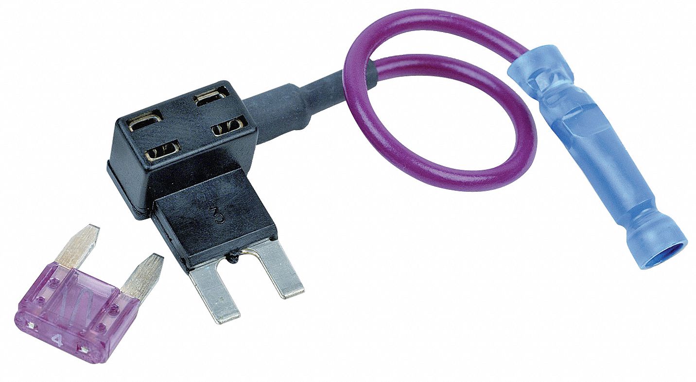 BATTERY DOCTOR Dual Fuse Holder, Black; Red, PlugIn 6TXE730103