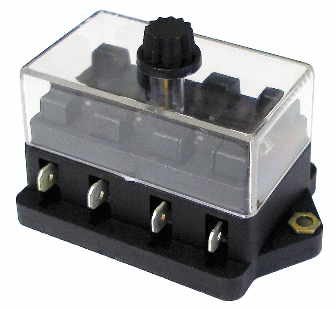 Fuse Block: Battery Doctor, 12V Electrical Systems, Black, RoHS